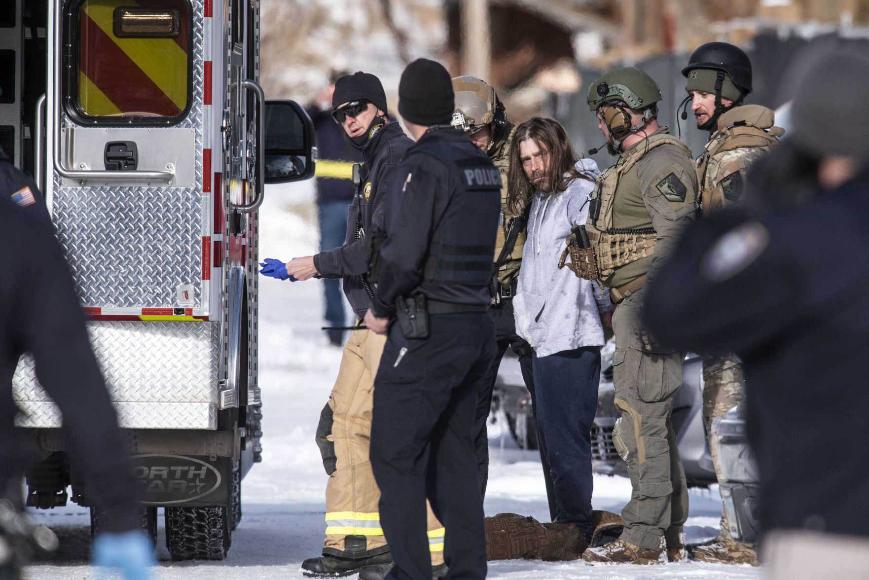 Town Creek Apartments standoff